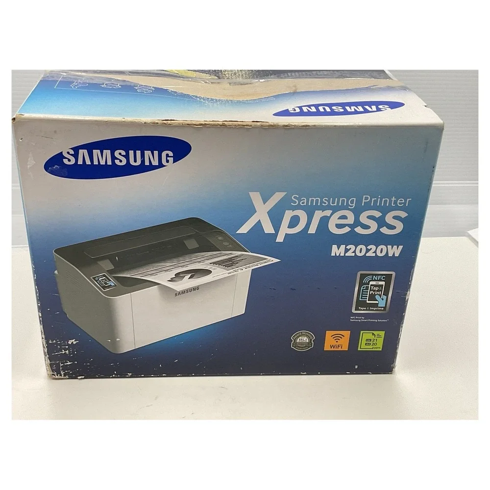 Samsung‎ Xpress M2020W Wireless Monochrome Laser Printer NFC WiFi New Open Box